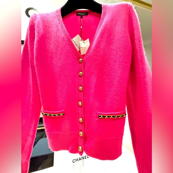 NWT Generation Love Hot pink cardigan in size small. - Picture 3 of 12